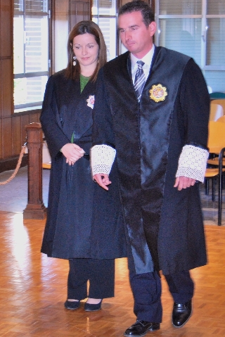 Jura de ascenso a magistrado de Alberto Blanco (1)